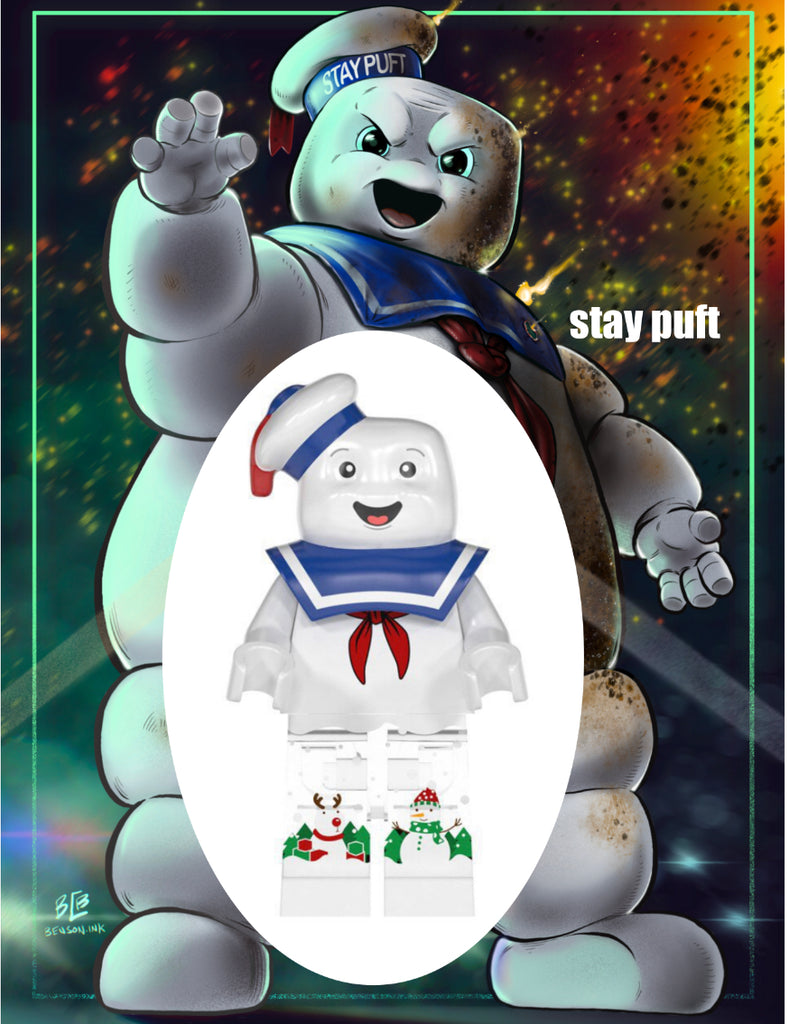 Secret Base X Ghostbusters Stay Puft Blue Glitter Secret Base X Ghostbusters Stay Puft Blue Glitter