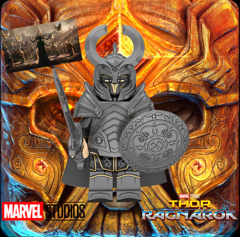 MINIFIGURE MARVEL UNIVERS:THOR RAGNAROK "Asgard warriors"custom