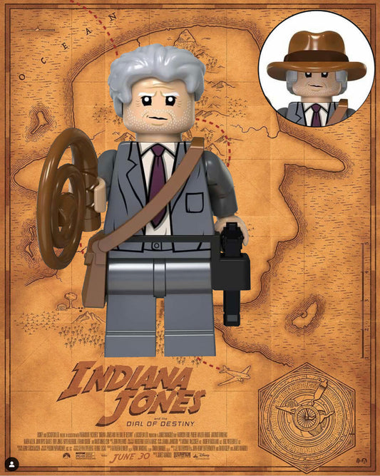 MINIFIGURE INDIANA JONES(OLD) custom