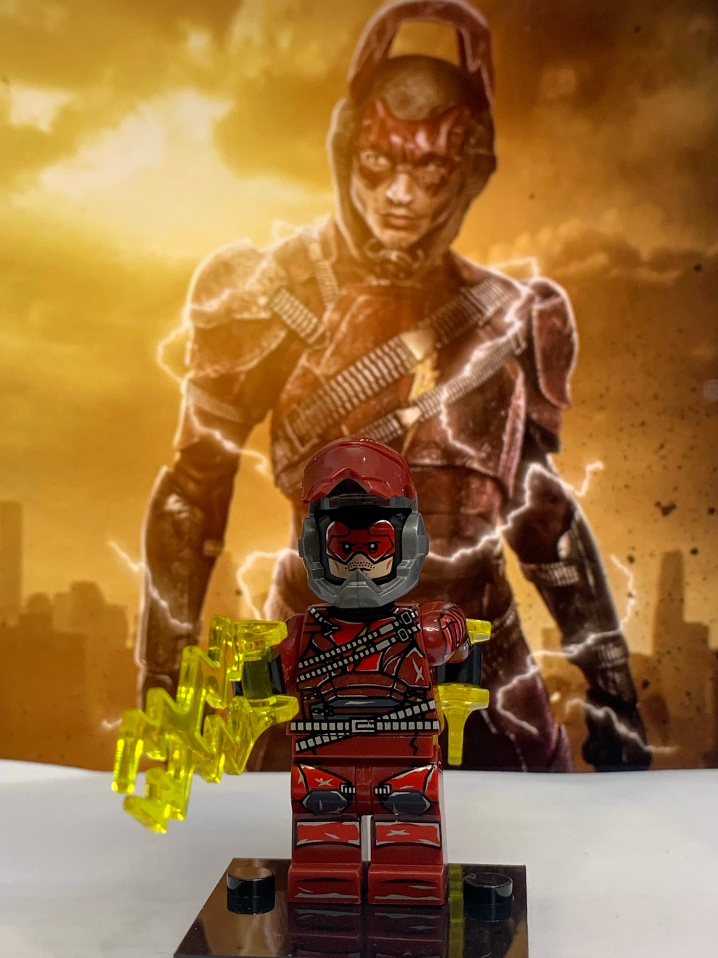 MINIFIGURE THE FLASH NIGHTMARE  "JUSTICE LEAGUE"custom