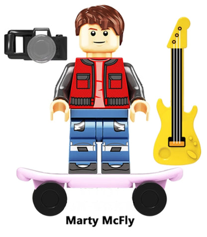 MINIFIGURE BACK TO THE FUTURE MARTY MCFLY custom