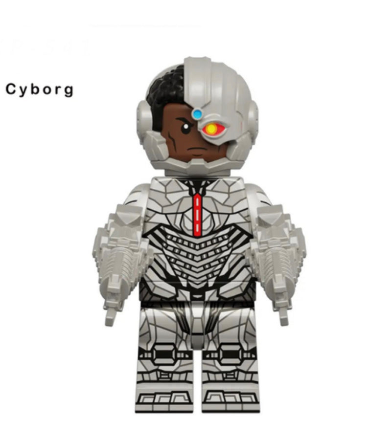 MINIFIGURE THE FLASH: CYBORG custom