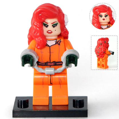 MINIFIGURE POISON IVY PRISON ARKHAM Custom