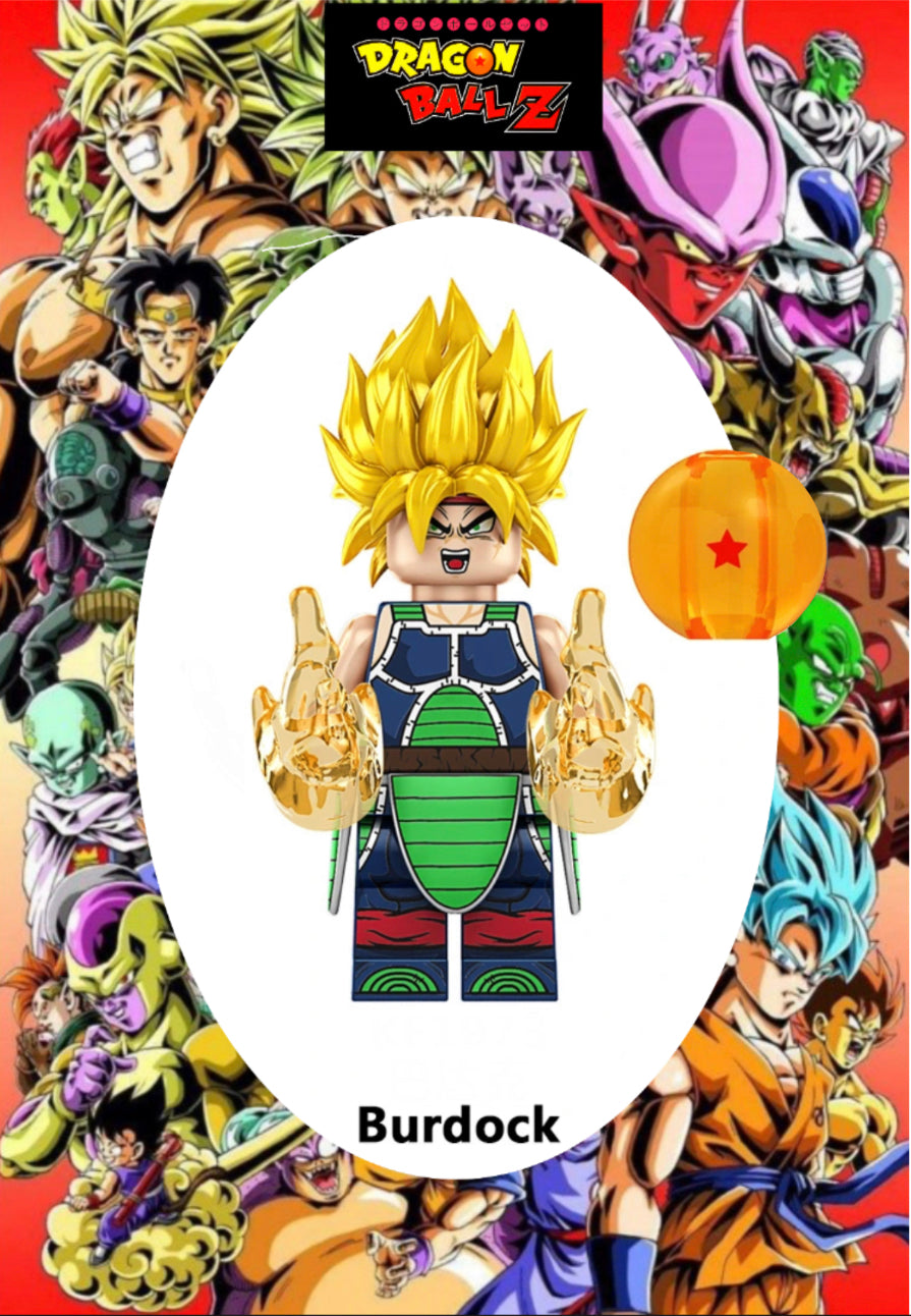 MINIFIGURE DBZ UNIVERS: BURDOCK Custom