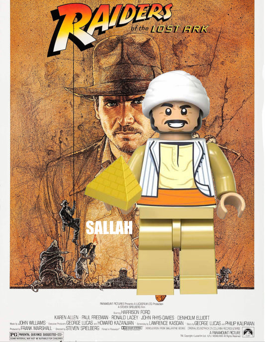 MINIFIGURE INDIANA JONES: SALLAH custom