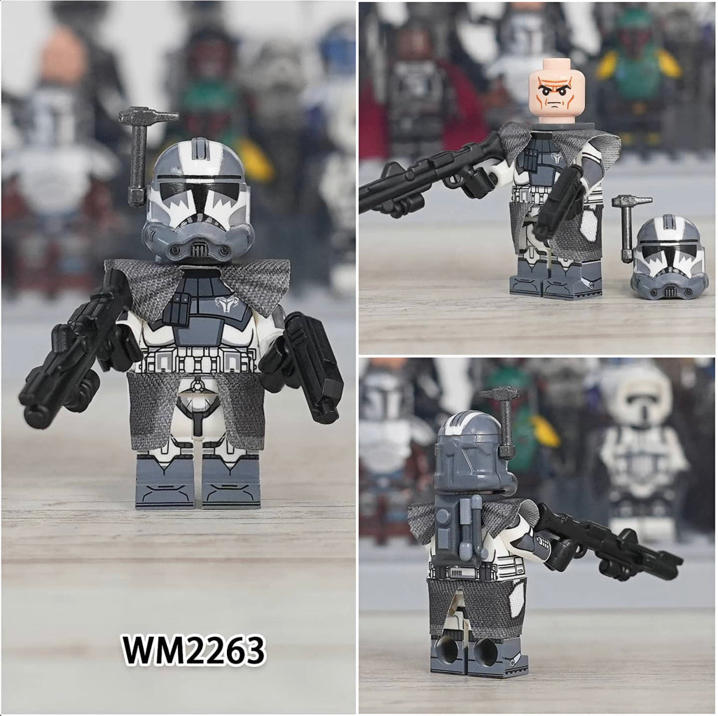 MINIFIGURE CLONETROOPER: WOLFPACK CAPTAIN Custom