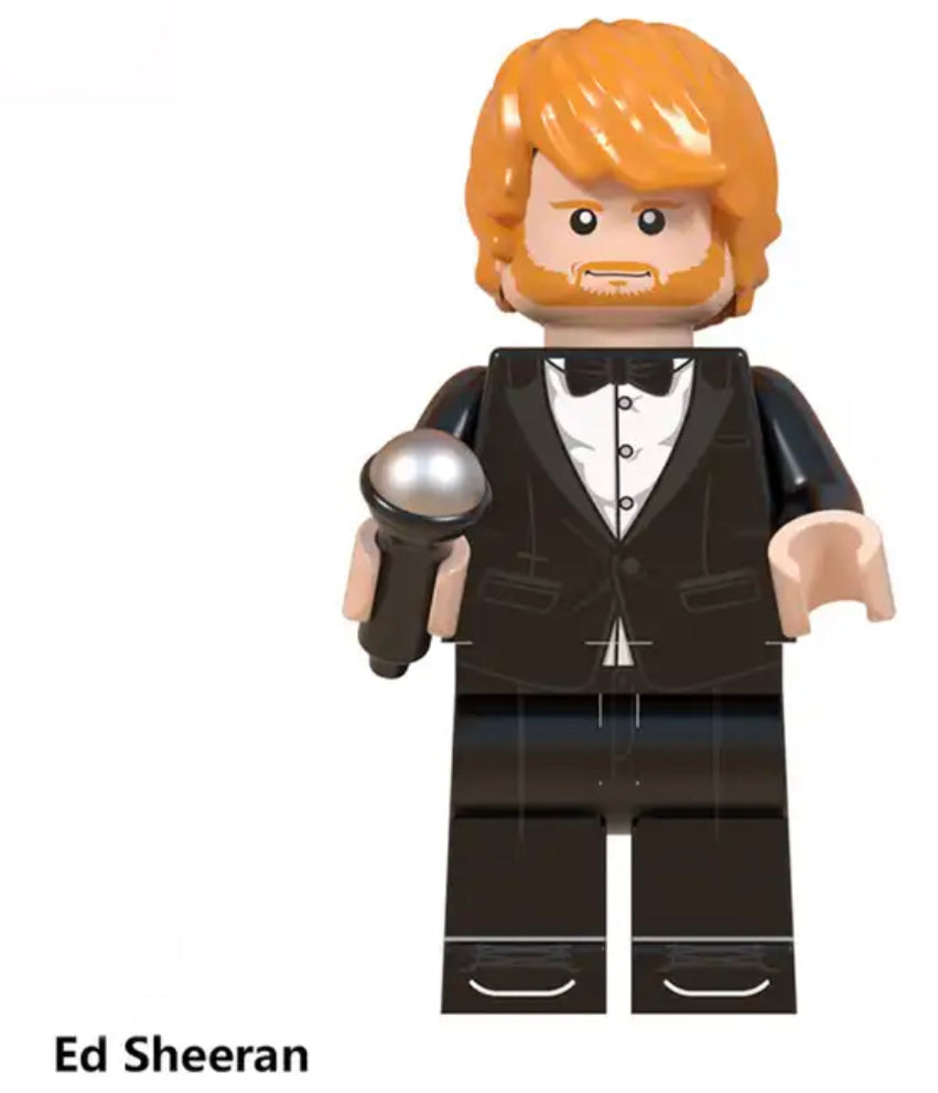 MINIFIGURE ED SHEERAN CHANTEUR