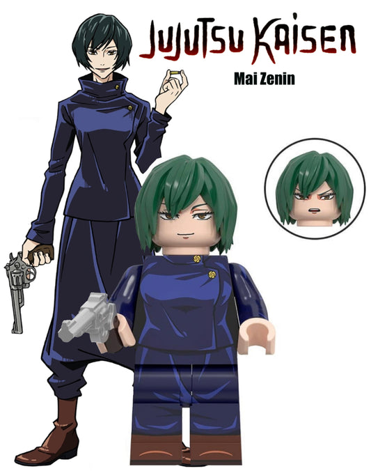 MINIFIGURE JUJUTSU KAISEN UNIVERS : MAI ZENIN custom