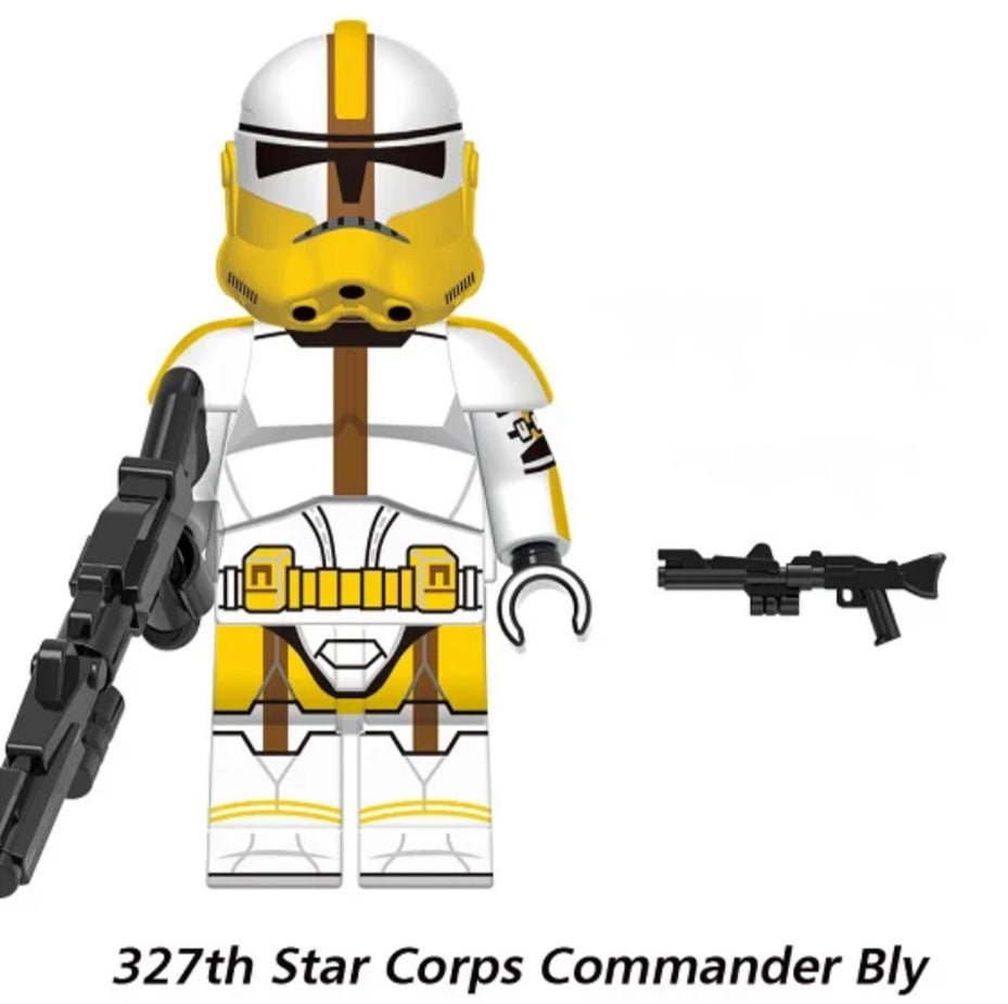 MINIFIGURE CLONETROOPER COMMANDER BLY custom