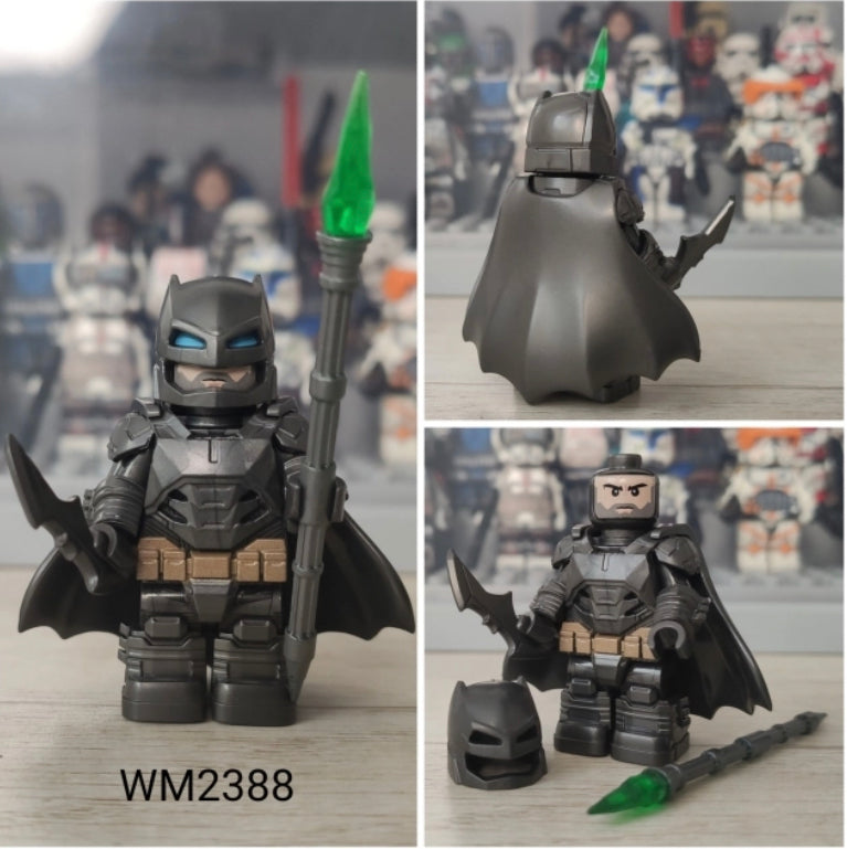 MINIFIGURE BATMAN ARMORED BLACK Custom