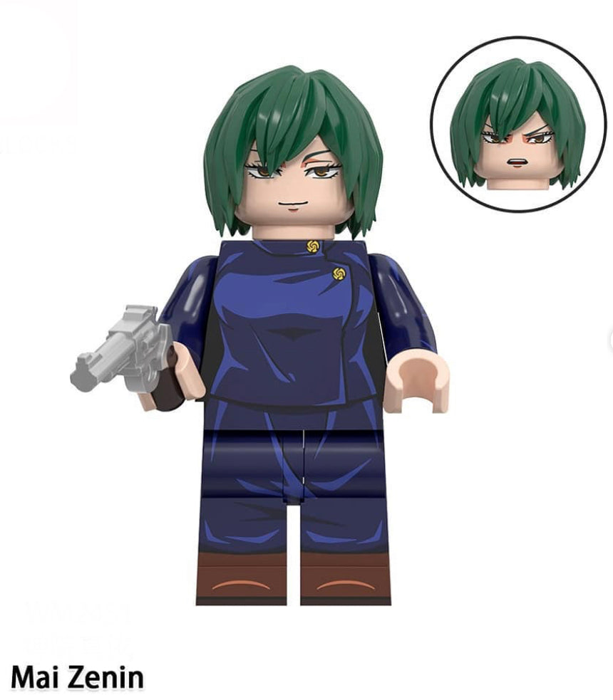 MINIFIGURE JUJUTSU KAISEN UNIVERS : MAI ZENIN custom