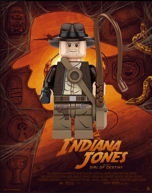 MINIFIGURE INDIANA JONES AND THE DIAL OF DESTINY Custom