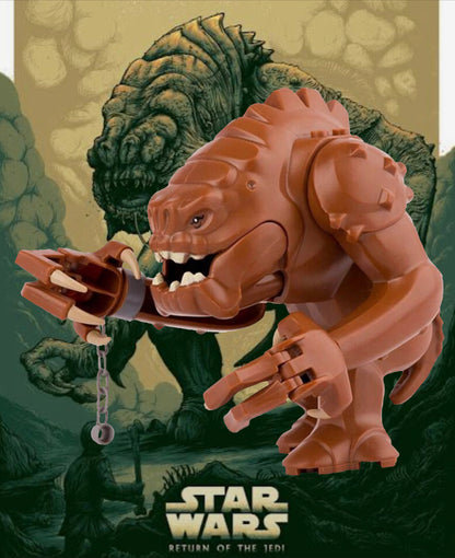 ♥️♥️MINIFIGURE STAR WARS UNIVERS: RANCOR "THE RETURN OF THE JEDI"♥️♥️ custom