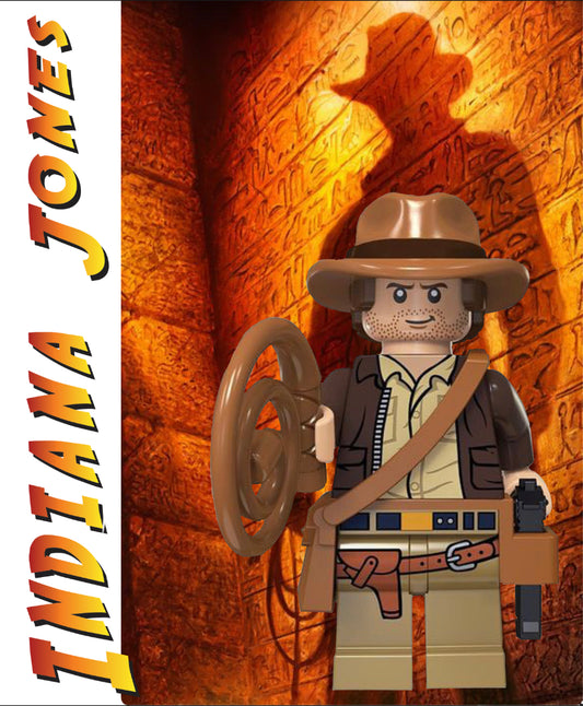 MINIFIGURE INDIANA JONES custom