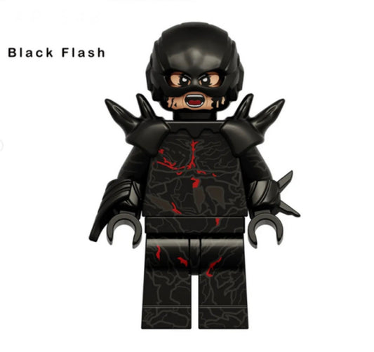 MINIFIGURE  BLACK FLASH custom