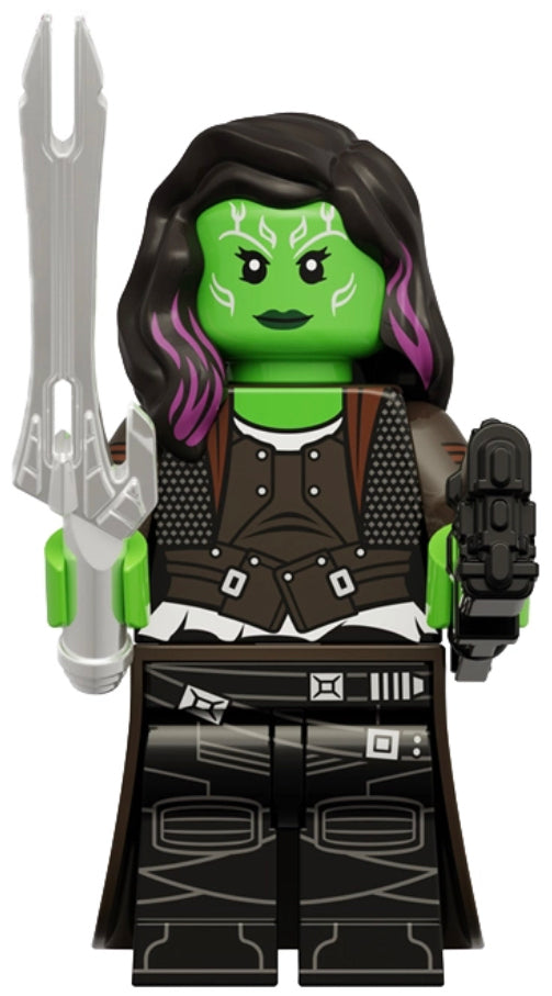 MINIFIGURE GUARDIAN OF THE GALAXY: GAMORA custom