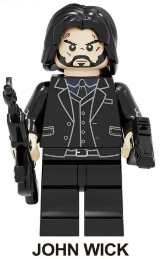 MINIFIGURE JOHN WICK "Keanu Reeves" Custom