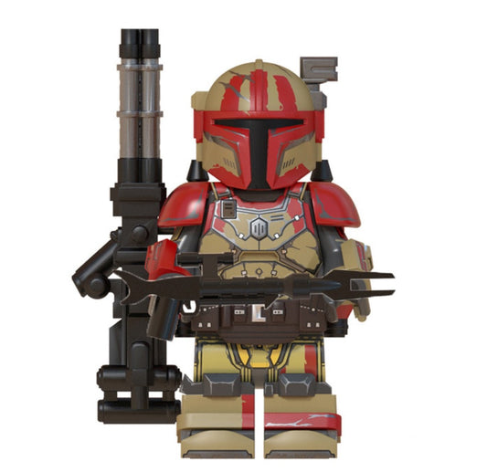 MINIFIGURE THE MANDALORIAN HEAVY INFANTRY custom