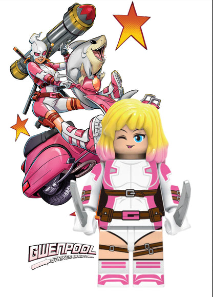 MINIFIGURE GWENPOOL custom