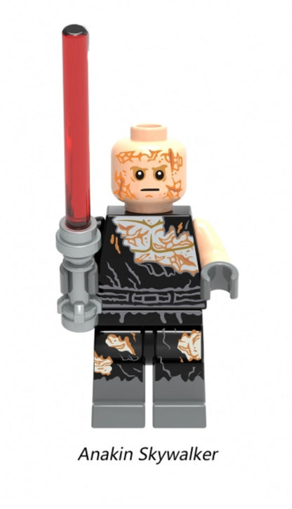 MINIFIGURE ANAKIN BATTLE DAMAGE CUSTOM