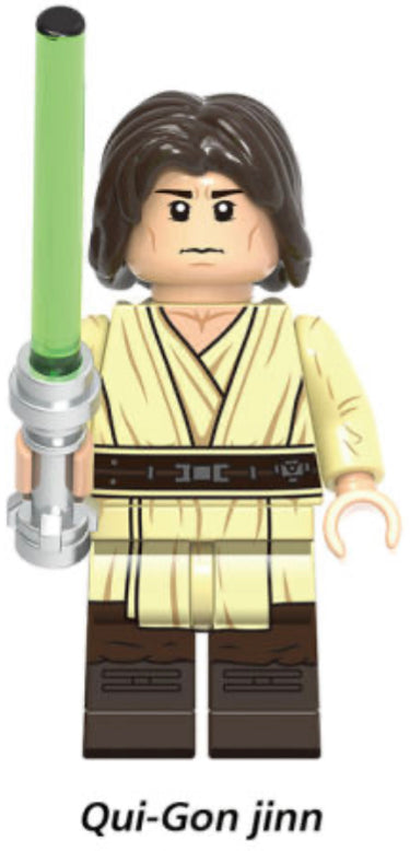 MINIFIGURE QUI-GON JINN  Custom