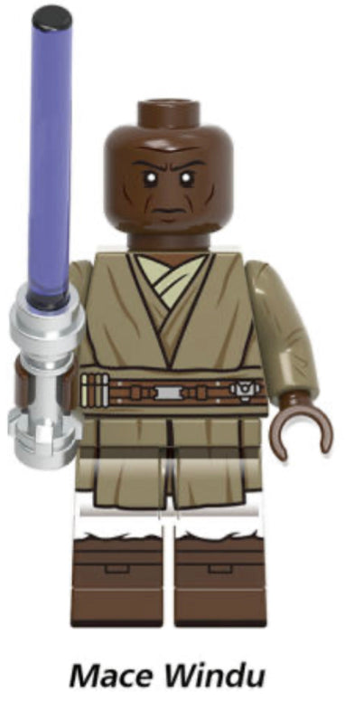 MINIFIGURE STAR WARS UNIVERS: MACE WINDU Custom