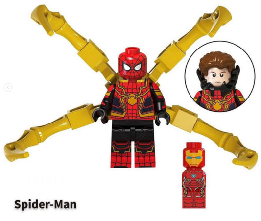 MINIFIGURE SPIDERMAN "Tom Holland" custom