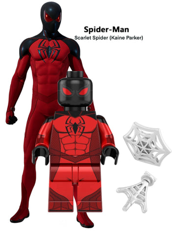 MINIFIGURE MARVEL SPIDER-MAN UNIVERS: Scarlet spider(Karine Parker) custom