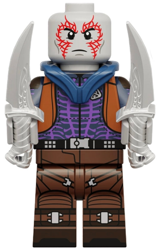 MINIFIGURE GUARDIAN OF THE GALAXY: DRAX custom