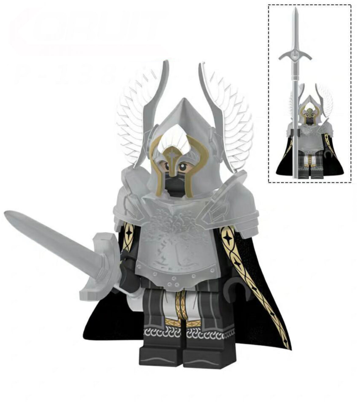 MINIFIGURE Gondor Knight Custom