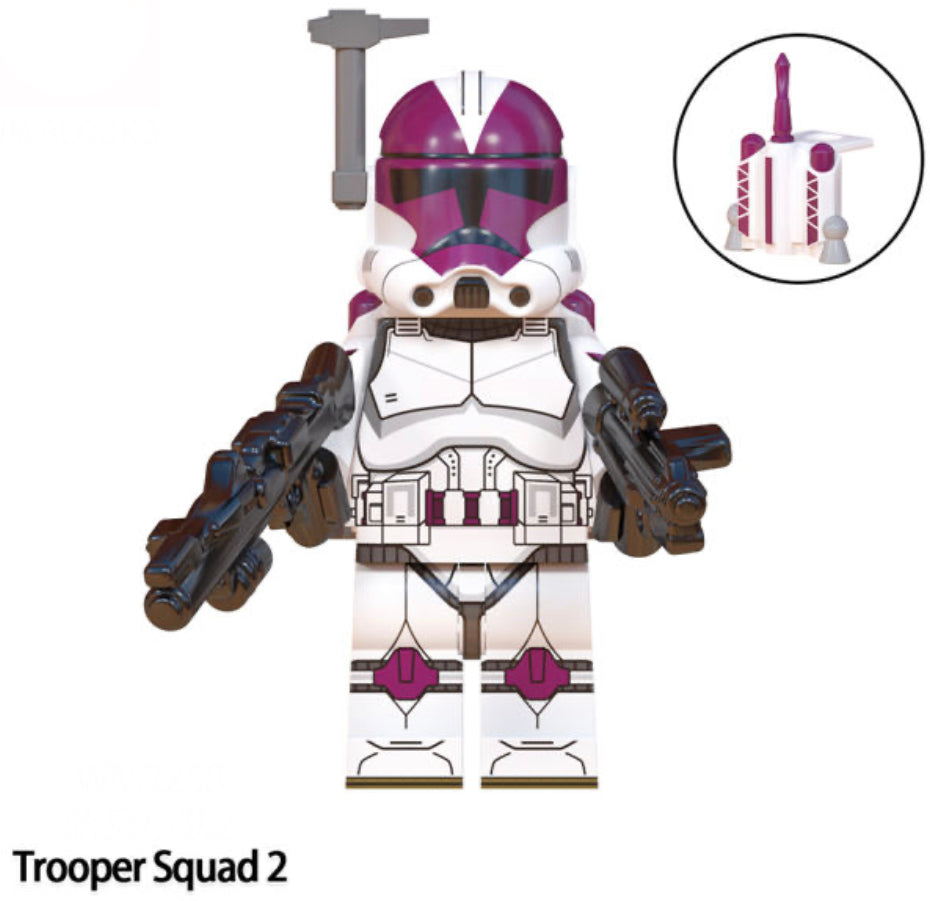 MINIFIGURE TROOPER SQUAD 2 Custom