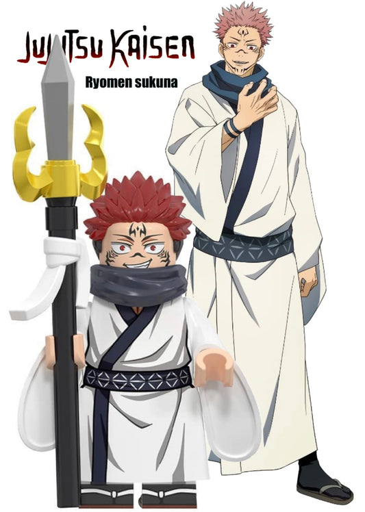 MINIFIGURE JUJUTSU KAISEN UNIVERS : RYOMEN SUKUNA custom