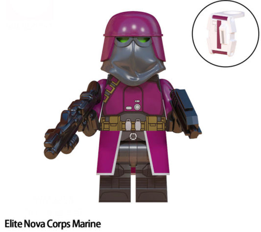 MINIFIGURE ÉLITE NOVA CORPS MARINE Custom