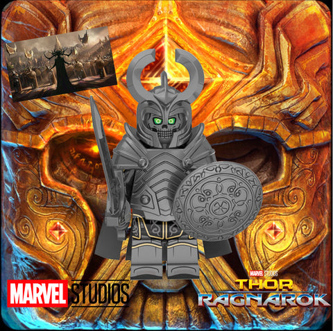 MINIFIGURE MARVEL UNIVERS:THOR RAGNAROK "Asgard warriors"custom