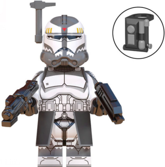 MINIFIGURE CLONETROOPER: COMMANDER WOLFE Custom