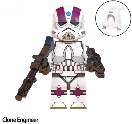 MINIFIGURE CLONE TROOPER ENGINEERING Custom