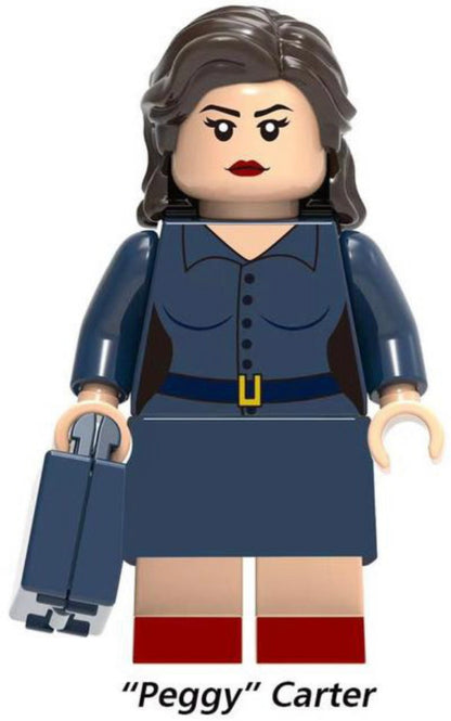 MINIFIGURE AGENT "PEGGY" CARTER custom