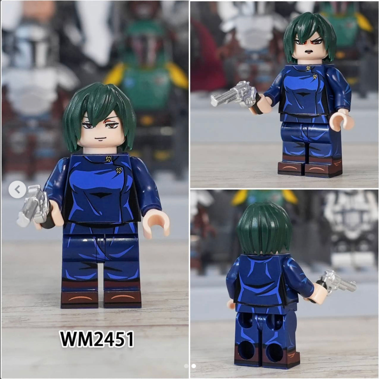 MINIFIGURE JUJUTSU KAISEN UNIVERS : MAI ZENIN custom