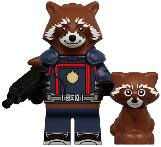 MINIFIGURE GUARDIAN OF THE GALAXY: ROCKET custom