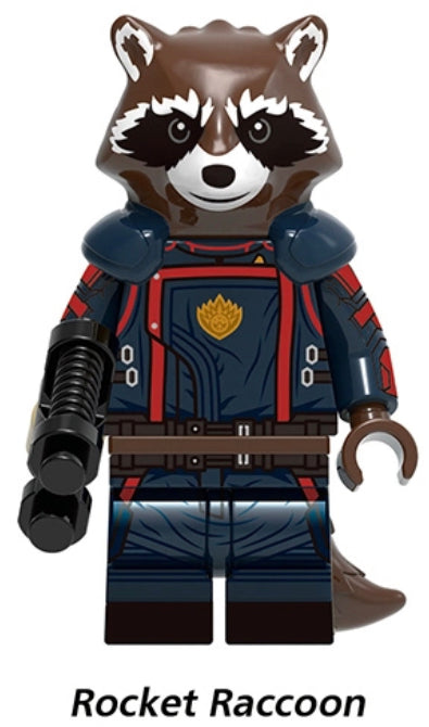 MINIFIGURE GUARDIANS OF THE GALAXIE "Rocket" CUSTOM