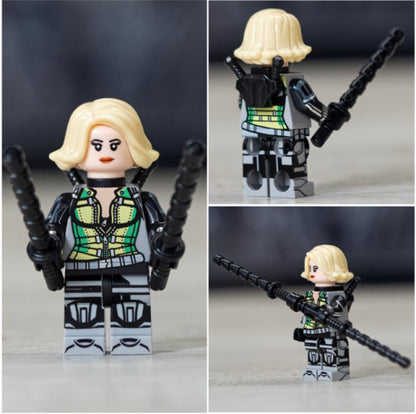 MINIFIGURE BLACK WIDOW CUSTOM