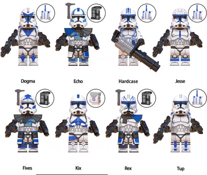 MINIFIGURE 501éme CLONETROOPER JESSE custom