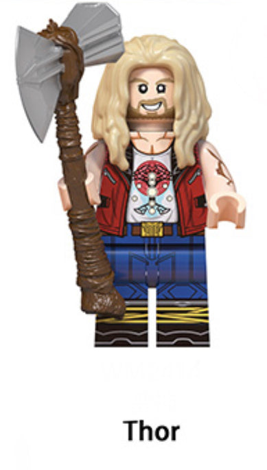 MINIFIGURE THOR "THOR LOVE AND THUNDERBOLT"Custom