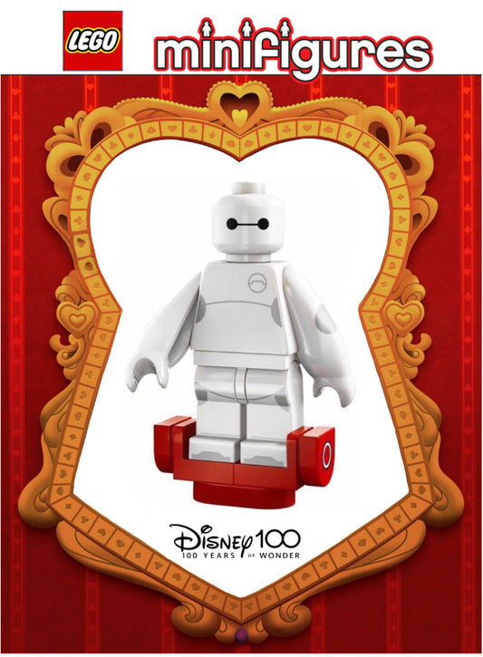 MINIFIGURE DISNEY 100éme ANNIVERSAIRE BAYMAX "sachez+socle+fascicule "