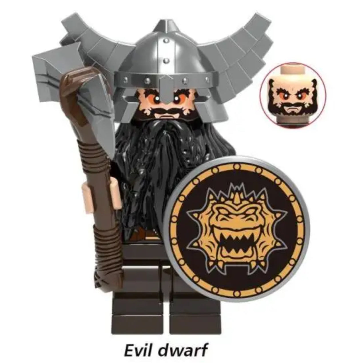 MINIFIGURE evil dwarf