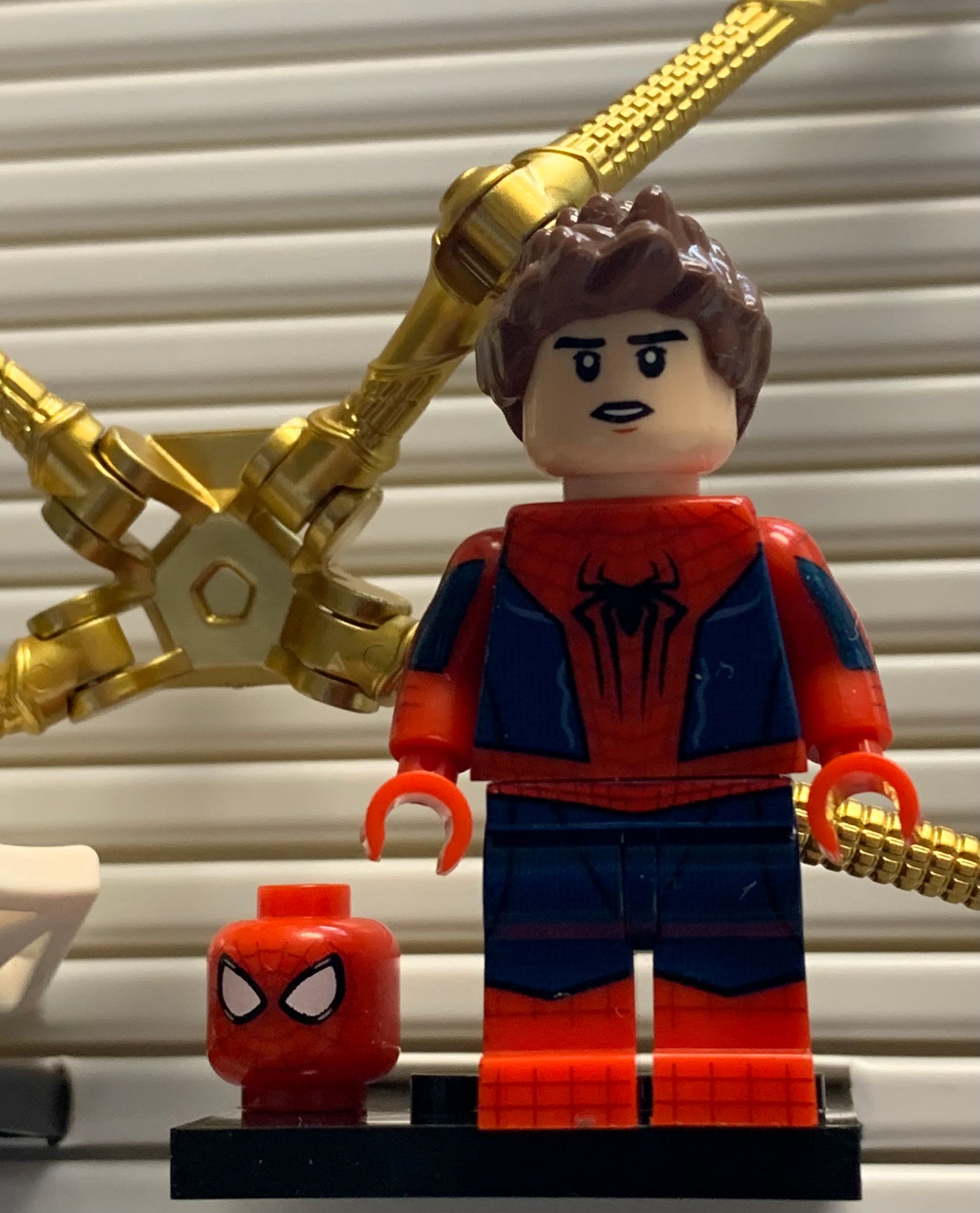 MINIFIGURE SPIDER-MAN "Andrew Garfield" custom