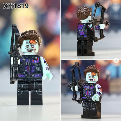 MINIFIGURE HAWKEYE ZOMBIE  Custom