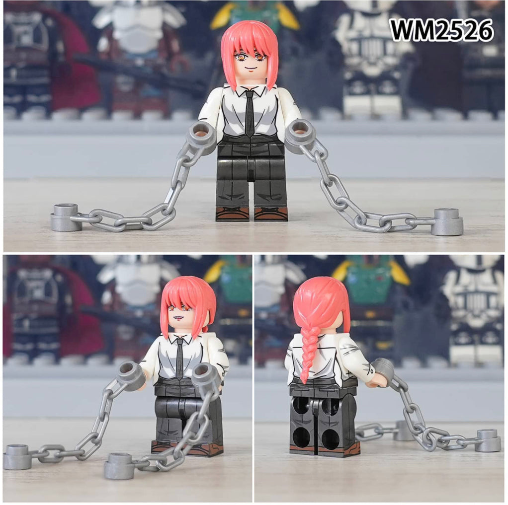 MINIFIGURE CHAINSAW MAN MAKIMA LIMITED ÉDITION Custom