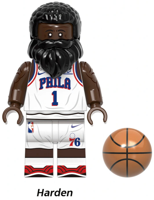 MINIFIGURE BASKETBALL LEGEND LIMITED ÉDITION : 🏀 JAMES HARDEN custom