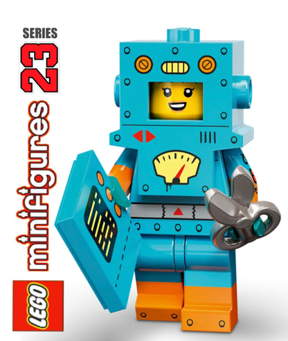 MINIFIGURE SÉRIES 23 "sachez+socle+fascicule "